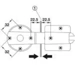Straight Desktop Connector