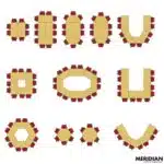 Opto Trapezoidal Training Table