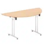 Opto Semi-Circular Folding Leg Table