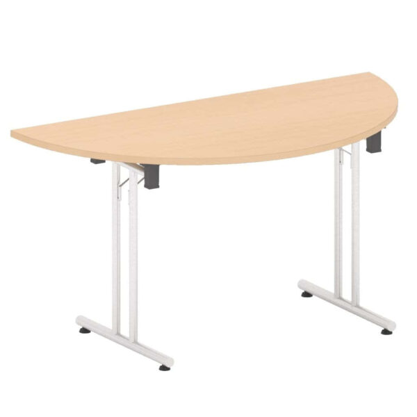 Opto Semi-Circular Folding Leg Table