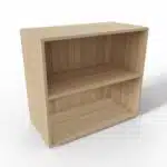 CHOICE 2 Level Bookcase with Fixed Shelves