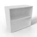 CHOICE 2 Level Bookcase with Fixed Shelves