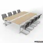 NOVA-U 4-Leg 8 to 12 Person Extra Deep Meeting Table