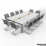 NOVA-U 4-Leg 8 to 12 Person Extra Deep Meeting Table