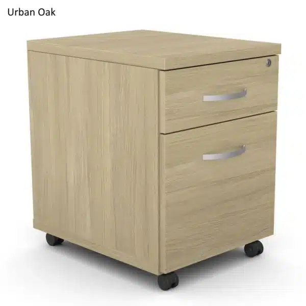 KITO 2 Drawer Mobile Pedestal with Filing Drawer