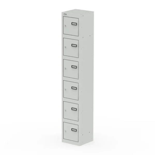 QUBE 6 Door Steel Locker
